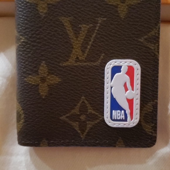 Louis Vuitton LV x NBA Edition Monogram Pocket Organizer by Virgil Abloh Wallet - Picture 4 of 9